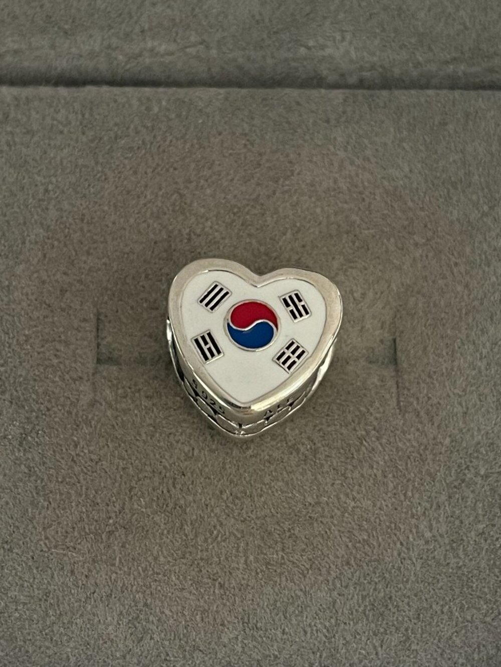 Pandora Korea Flag Exclusive Charm Bead